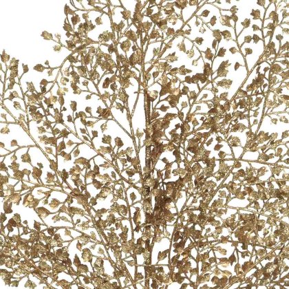 Decorative Leaf Spray Gold 68cm