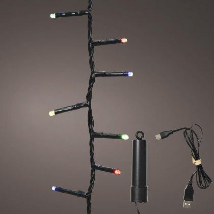 Micro LED Duracharge Compact Lights Multicolour 400cm