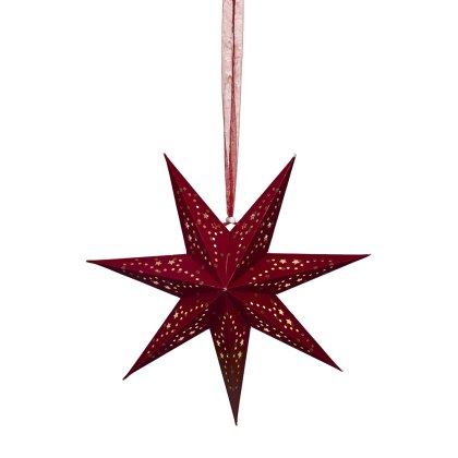 LED Paper Star Red 18.5cm LED Paper Star Red 18.5cm