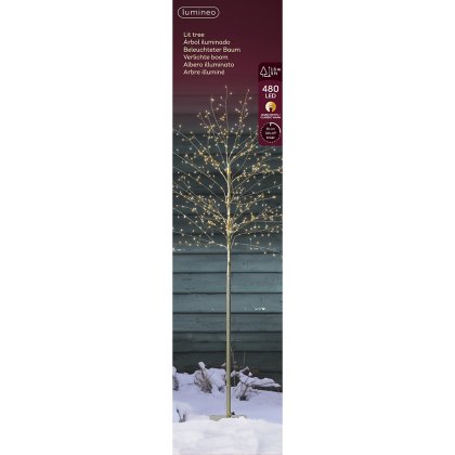 5ft/150cm LED Micro Christmas Tree Gold With Warm White Lights 5ft/150cm LED Micro Christmas Tree Gold With Warm White Lights