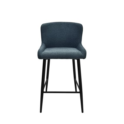 Kingston Low Bar Stool Fabric (Multiple Colours)