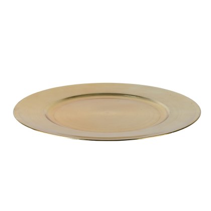 Deco Charger Plate Gold 33cm