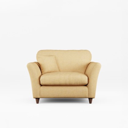 Alpine Snuggler Fabric Oslo Ochre With Burnished Legs