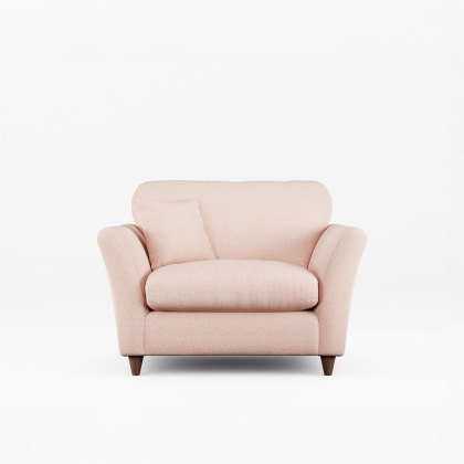 Alpine Snuggler Fabric Minco Clay With Burnished Legs