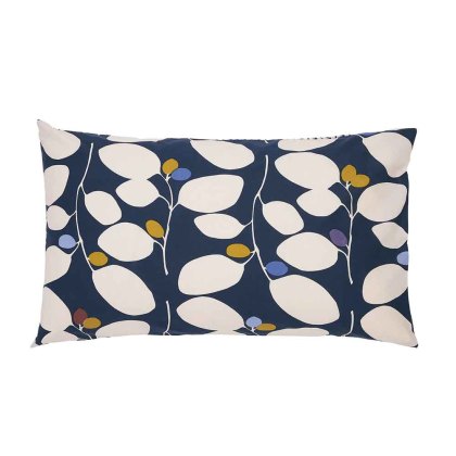 Althea Reversible Duvet Cover Set Navy (Multiple Sizes)