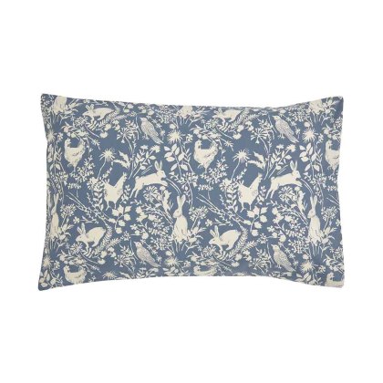 Forest Friends Duvet Cover Set Blue (Multiple Sizes)