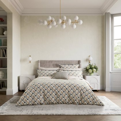 Harun Reversible Duvet Cover Set Charcoal & Tan (Multiple Sizes) Harun Reversible Duvet Cover Set Charcoal & Tan (Multiple Sizes)