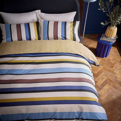 Juna Reversible Duvet Cover Set Multicoloured (Multiple Sizes) Juna Reversible Duvet Cover Set Multicoloured (Multiple Sizes)