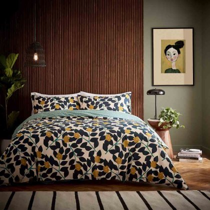 Linnea Reversible Duvet Cover Set Multicoloured (Multiple Sizes) Linnea Reversible Duvet Cover Set Multicoloured (Multiple Sizes)