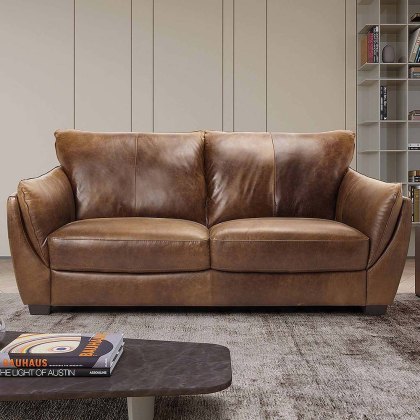 Paradiso 3 Seater Sofa Leather Category 30