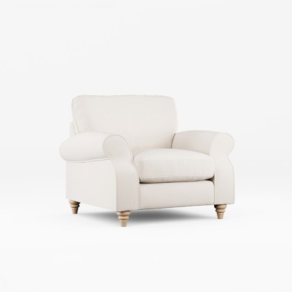 Hazel Armchair Fabric Ansell Bamboo With Country Oak Leg Hazel Armchair Fabric Ansell Bamboo With Country Oak Leg