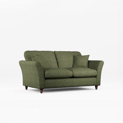 Alpine 2 Seater Sofa Fabric Minco Basil With Burnished Beech Leg Alpine 2 Seater Sofa Fabric Minco Basil With Burnished Beech Leg