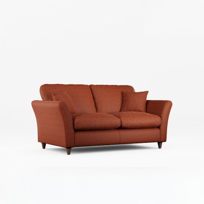 Alpine 2 Seater Sofa Fabric Mikah Maple With Country Oak Leg Alpine 2 Seater Sofa Fabric Mikah Maple With Country Oak Leg