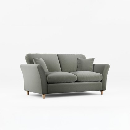 Alpine 2 Seater Sofa Fabric Ansell Moss With Country Oak Leg Alpine 2 Seater Sofa Fabric Ansell Moss With Country Oak Leg