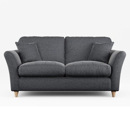 Alpine 2 Seater Sofa Fabric Mikal Cosmos With Country Oak Leg Alpine 2 Seater Sofa Fabric Mikal Cosmos With Country Oak Leg