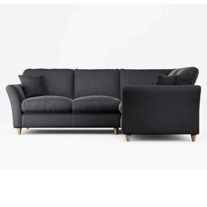 Alpine 4 Seater Corner Sofa Fabric Mikal Cosmos With Country Oak Leg Alpine 4 Seater Corner Sofa Fabric Mikal Cosmos With Country Oak Leg