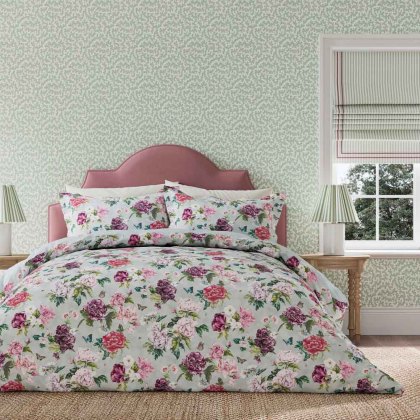 Summer Peony Reversible Duvet Cover Set Vinyard Rose (Multiple Sizes) Summer Peony Reversible Duvet Cover Set Vinyard Rose (Multiple Sizes)