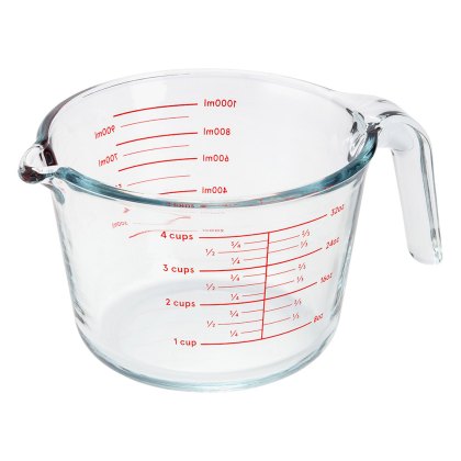 Kitchen Glass Measuring Glass 1L Kitchen Glass Measuring Glass 1L