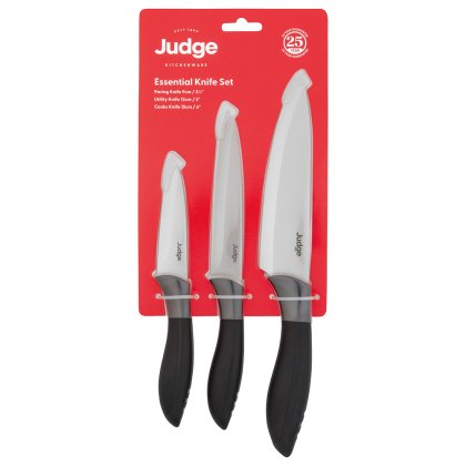 Essentials 3 Piece Knife Set