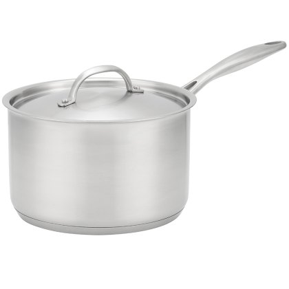 Profile Matte Stainless Steel Saucepan 20cm Profile Matte Stainless Steel Saucepan 20cm