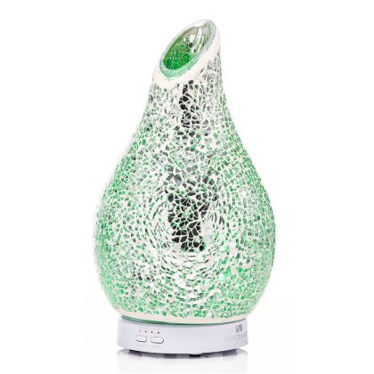 Crackle Aroma Diffuser Silver Crackle Aroma Diffuser Silver