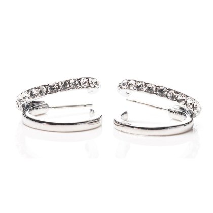 Double Loop Earrings Pair (Multiple Colours)
