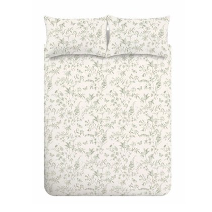 Thea Floral Duvet Cover Set Green (Multiple Sizes) Thea Floral Duvet Cover Set Green (Multiple Sizes)