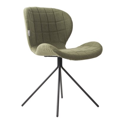 Wow Dining Chair Fabric Green Wow Dining Chair Fabric Green
