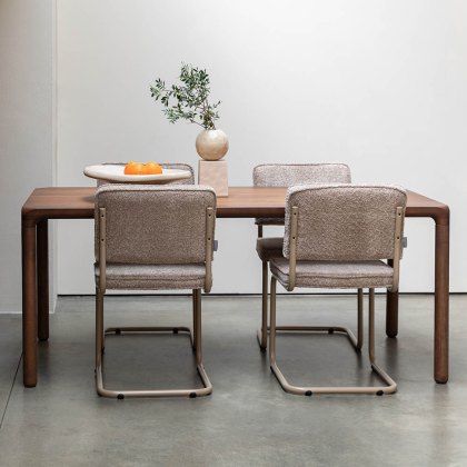 Storm Rectangular Dining Table (Multiple Sizes & Colours) Storm Rectangular Dining Table (Multiple Sizes & Colours)