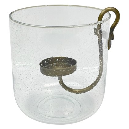 Candle Holder In Glass Vase (Multiple Sizes)
