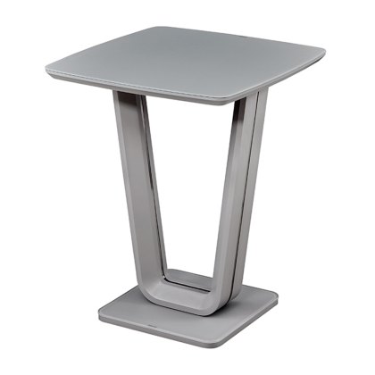 Lazzaro Side/Lamp Table Light Grey Lazzaro Side/Lamp Table Light Grey