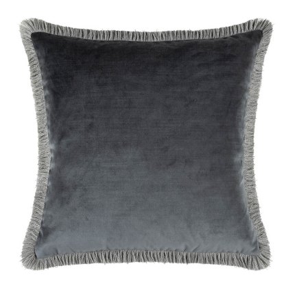 Elodie Cushion 43cm x 43cm Slate & Blue Elodie Cushion 43cm x 43cm Slate & Blue