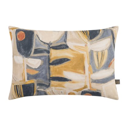 Finley Cushion 40cm x 60cm Blue Finley Cushion 40cm x 60cm Blue
