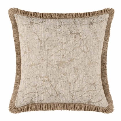 Sable Cushion 43cm x 43cm Natural & Gold Sable Cushion 43cm x 43cm Natural & Gold