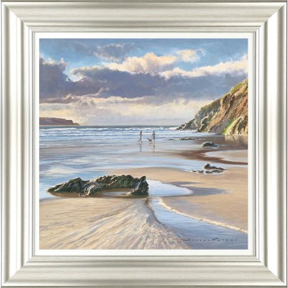 Among The Tides 51cm x 51cm Picture By Duncan Palmer Silver Frame Among The Tides 51cm x 51cm Picture By Duncan Palmer Silver Frame