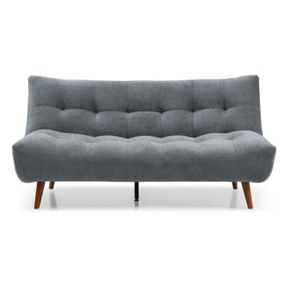 Kruger 3 Seater Sofa Bed With Wooden Legs Fabric Denim Kruger 3 Seater Sofa Bed With Wooden Legs Fabric Denim
