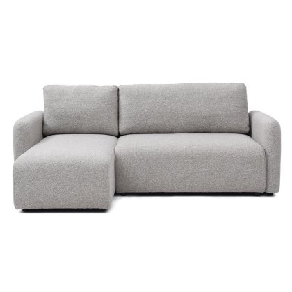 Tallin 3 Seater Sofa Bed With Chaise & Storage Fabric Natural Soft Boucle Tallin 3 Seater Sofa Bed With Chaise & Storage Fabric Natural Soft Boucle