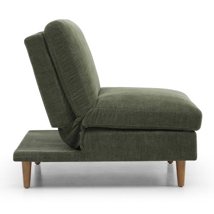 Crean Modular Chair Bed Without Arms Fabric Olive Crean Modular Chair Bed Without Arms Fabric Olive