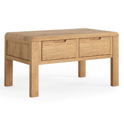 Billie 2 Drawer Coffee Table Oak