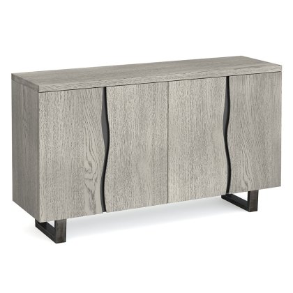 Brooklyn 4 Door Large Sideboard Natural Grey Brooklyn 4 Door Large Sideboard Natural Grey