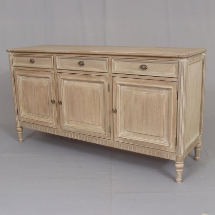 Heritage Willow 3 Door + 3 Drawer Sideboard Natural