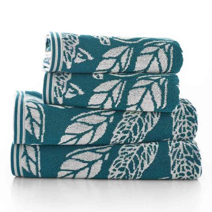 Mixed Leaves Towels (Multiple Sizes & Colours)