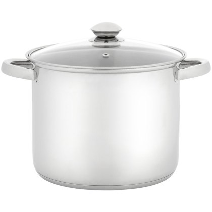 Judge Essentials Stockpot With Glass Lid (Multiple Sizes) Judge Essentials Stockpot With Glass Lid (Multiple Sizes)