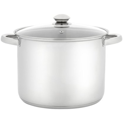 Judge Essentials Stockpot With Glass Lid (Multiple Sizes) Judge Essentials Stockpot With Glass Lid (Multiple Sizes)