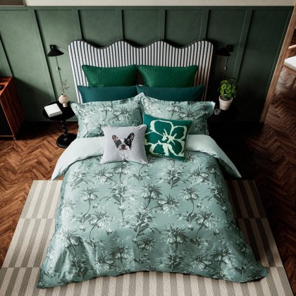 Belmar Duvet Cover Set Mint (Multiple Sizes)