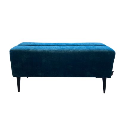 Moonap Monroe Medium Footstool With Gap For A Table Fabric 10 Teal Moonap Monroe Medium Footstool With Gap For A Table Fabric 10 Teal
