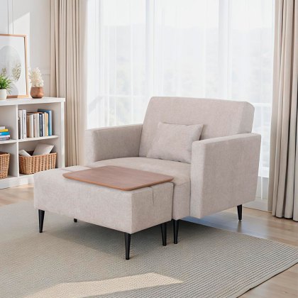 Moonap Monroe Standard Armchair A Fabric (Mutiple Colours)