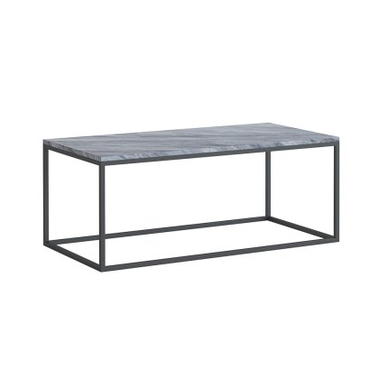 Marmora Rectangular Coffee Table Grey Marble & Grey Marmora Rectangular Coffee Table Grey Marble & Grey