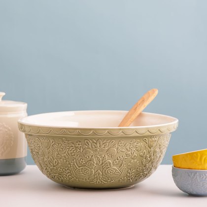 Home To Roost Mixing Bowl 29cm Green Home To Roost Mixing Bowl 29cm Green