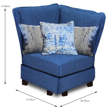 Bali Modular Corner Unit Fabric A